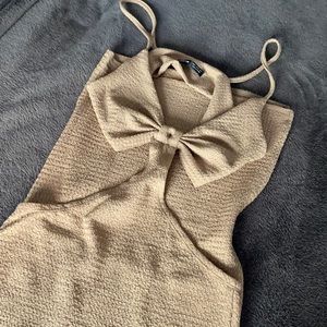 Cut out maxi dress